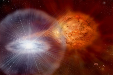 supernova ¿La explosión de una supernova?