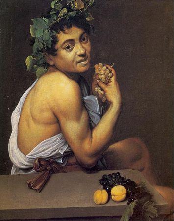 Autorretrato de Caravaggio como Baco.