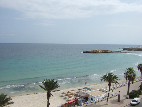 Corniche, Alejandr�a, playa