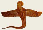 Wadjet as a Winged Cobra