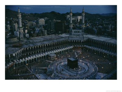 View of the Kaaba, Islams holiest shrine - Thomas J. Abercrombie/National Geographic