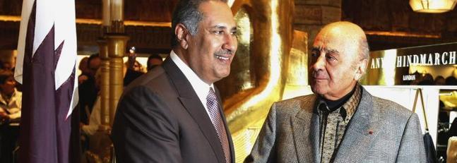 Al Fayed vende los almacenes Harrods a la la familia real qatarí  por más de 1.700 millones de euros