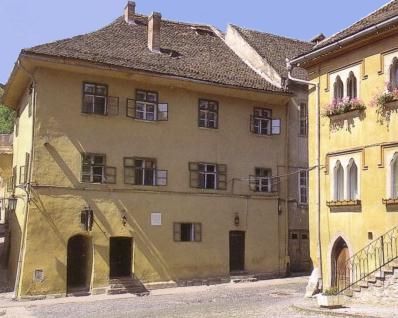 Vlad Tepes "Dracula" was born in this house in Sighisoara