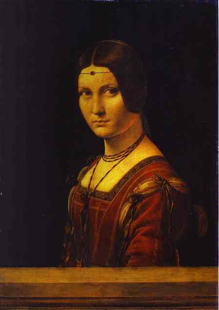 Leonardo da Vinci. Portrait of an Unknown Woman