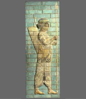 Persian guard relief