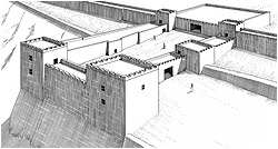 Fig. 13. The Levels IV-III city-gate