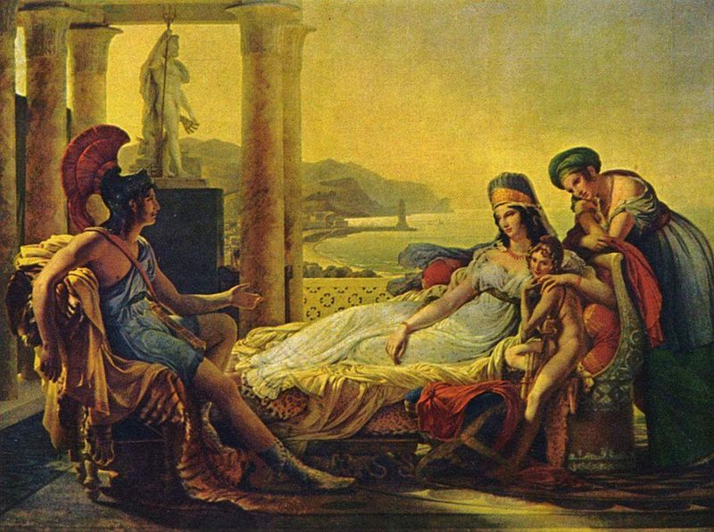 Fitxer:Guérin Énée racontant à Didon les malheurs de la ville de Troie Louvre 5184.jpg