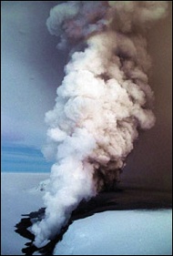 Volcan en Islandia