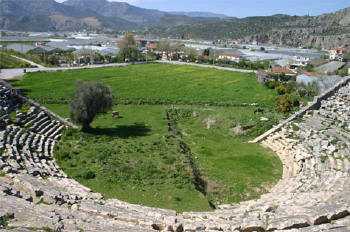 Letoon, amphitheatre