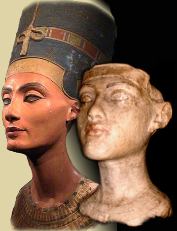 Berlin Bust of Nefertiti Comparison