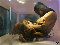 La Doncella en exhibición