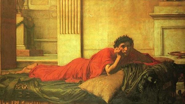 Archivo:John William Waterhouse - The Remorse of the Emperor Nero after the Murder of his Mother.JPG