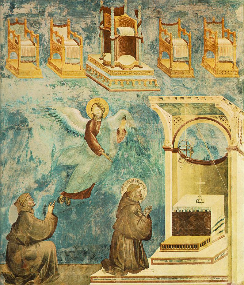 http://upload.wikimedia.org/wikipedia/commons/c/c9/Giotto_-_Legend_of_St_Francis_-_-09-_-_Vision_of_the_Thrones.jpg