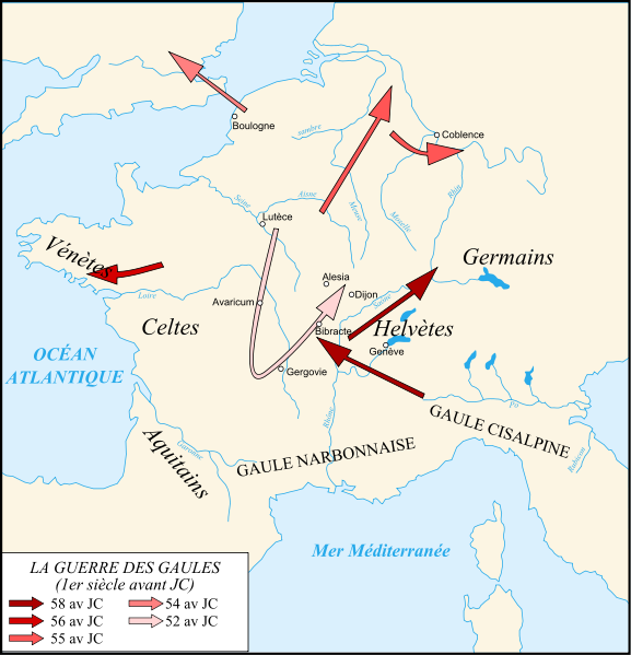 Archivo:Caesar campaigns gaul-fr.svg