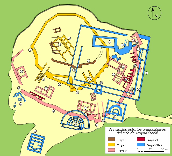 Archivo:Plan Troy-Hisarlik-es.svg