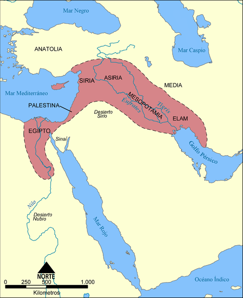 Archivo:Mapa del Creciente Fértil.png