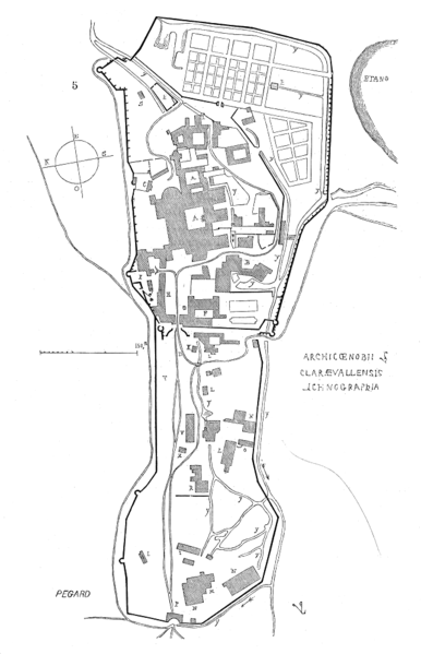 Fichier:Plan.abbaye.Clairvaux.png