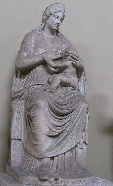 Archivo:Musee Pio Clementino-Isis lactans.jpg