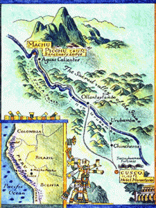 Machu Pichu ubicación